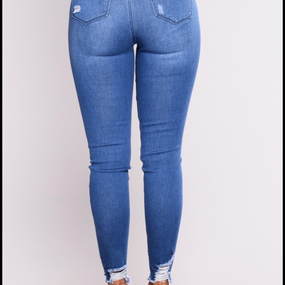 Fashion Nova Ripped Jeans - Picture 2 of 4